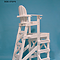 TALL RECY. PLASTIC CHAIR Back Angle Left
